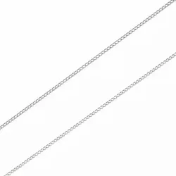 Corrente De Prata 925 Groumet De 0,9mm Com 40cm - ... - Fábrica do Ouro ®️