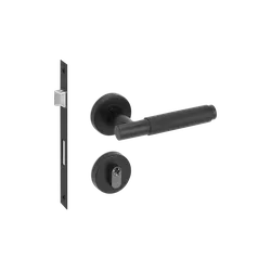 FECHADURA WC INOX ROS GALEX IXP 55MM IM | Fechacom