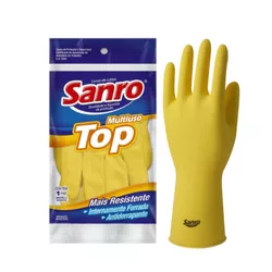 LUVA PROTEC FORRADA AMARELA GRANDE - FEDERZONI CASA & CONSTRUÇÃO