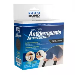 FITA ANTIDERR TEKBOND 50MMX5MT PRETA - FEDERZONI CASA & CONSTRUÇÃO