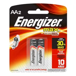PILHA PEQUENA 2 (AA) ENERGIZER MAX - FEDERZONI CASA & CONSTRUÇÃO