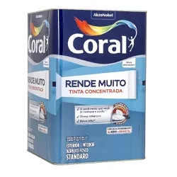 TINTA ACRILICA RENDE MUITO 16LT MARFIM - FEDERZONI CASA & CONSTRUÇÃO