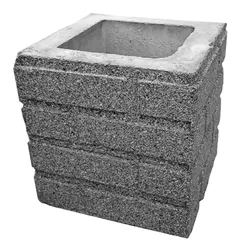DUTO P/ CHURRAS 25CM TIJ CINZA - FEDERZONI CASA & CONSTRUÇÃO