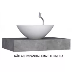 BANCADA COZ PERI 80 PORC CINZA - FEDERZONI CASA & CONSTRUÇÃO