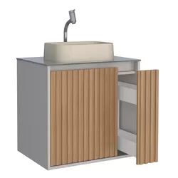 Toucador MAD TULIPA 60 ND/JQB MONT - Cozimax - FEDERZONI CASA & CONSTRUÇÃO