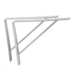 SUPORTE P/ PRAT C/ MAO BRANCO 40CM OVERTIME - FEDERZONI CASA & CONSTRUÇÃO