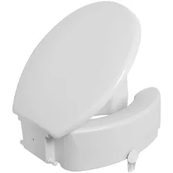 ASSENTO ASTRA ELEVADO TRAVA 13CM BRANCO C/TAMPA BR - FEDERZONI CASA & CONSTRUÇÃO