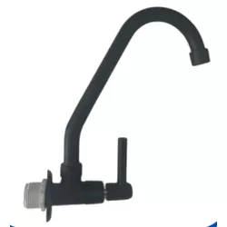 TORNEIRA AQUILIS 1167 C60 PALITO BLACK PAREDE BIC... - FEDERZONI CASA & CONSTRUÇÃO