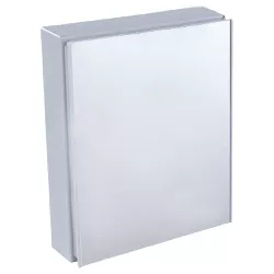 ARMARIO ASTRA SOBREPOR CINZA 45,5X36 A44CZ2 - FEDERZONI CASA & CONSTRUÇÃO