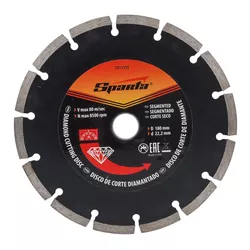 DISCO DIAM SPARTA SEG 180X22,22MM 7311155 - FEDERZONI CASA & CONSTRUÇÃO