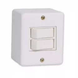 Caixa ILUMI 2 INT S 6A 250V BOX - FEDERZONI CASA & CONSTRUÇÃO