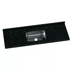 Pia Granitada 1,50MT Preto Cuba Inox - Rorato - FEDERZONI CASA & CONSTRUÇÃO