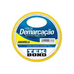 FITA DEMARC 48MMX15M AMAR TEKBOND - FEDERZONI CASA & CONSTRUÇÃO
