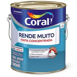 TINTA ACRILICA RENDE MUITO 3,2LT SUCO GOIABA - FEDERZONI CASA & CONSTRUÇÃO