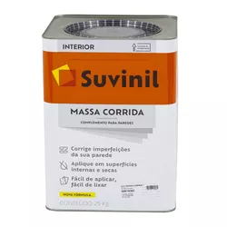 MASSA CORRIDA SUVI 25KG - FEDERZONI CASA & CONSTRUÇÃO