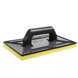 Desempenadeira PVC PRETA 18X30 ESPUMA 60797 - FEDERZONI CASA & CONSTRUÇÃO
