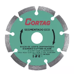 DISCO DIAM CORTAG SEGMENT ECO 110X20MM - FEDERZONI CASA & CONSTRUÇÃO