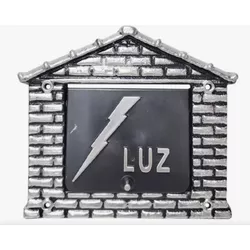 Caixa VISOR DE LUZ N°16 PRATA - FEDERZONI CASA & CONSTRUÇÃO