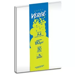 PAPEL A4 VERGE BRANCO 180G PCT.50 FLS [CX.10PCT] -... - PARÁ SUPRIMENTOS