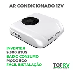 AR CONDICIONADO DE TETO PARA MOTORHOME 9.500 BTUS ... - TOP RV Componentes e Soluções