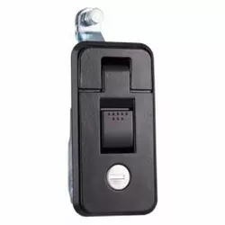 Trava Da Porta Da Escotilha - Preto - 109mm - 9070... - TOP RV Componentes e Soluções