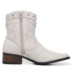 Bota Feminina Texana Taylor Gelo Country Cano Médi... - FERRACIOLI OFICIAL