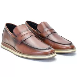 Sapato Social Oxford Brogue Bico Redondo Masculino... - Ferrile