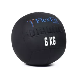 Wall Ball 6kg Medicine Ball 100% Couro Crossfit Funcional Flexfit Franca - FlexFit Franca