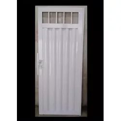 PORTAO DE FERRO BUZIOS C/GRADE DIREITA BRANCO 180X... - FLUZÃO CONSTRUÇÃO