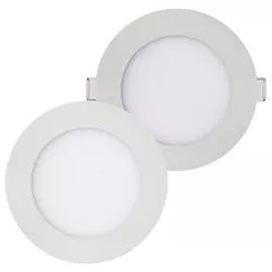 PAINEL LED REDONDO SLIM 12W 6K KIAN - FLUZÃO CONSTRUÇÃO