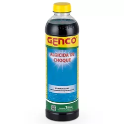 ALGICIDA DE CHOQUE 1 LITRO GENCO - FLUZÃO CONSTRUÇÃO