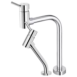 Misturador De Mesa Para Lavatorio Monocomando Logg... - FLUZÃO CONSTRUÇÃO