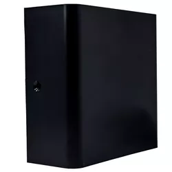 ARANDELA LED IP65 3W PRETO BIVOLT KIAN - FLUZÃO CONSTRUÇÃO