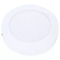 PAINEL LED SOBREPOR REDONDO 12W BIVOLT AVANT - FLUZÃO CONSTRUÇÃO