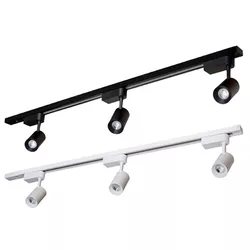 Spot Track Led 7w 3000k Com Trilho 1 Metro - FLUZÃO CONSTRUÇÃO