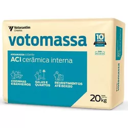 ARGAMASSA INTERNA AC1 20KG VOTORAN - FLUZÃO CONSTRUÇÃO