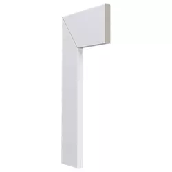 GUARNIÇÃO LEV71 BRANCA 70X13MM 240CM SANTA LUZIA - FLUZÃO CONSTRUÇÃO