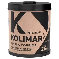 MASSA CORRIDA PVA BARRICA 25KG KOLIMAR - FLUZÃO CONSTRUÇÃO