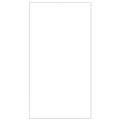 Regua 60x120 Branco Mate Formigres - FLUZÃO CONSTRUÇÃO