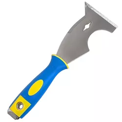 ESPÁTULA MULTIUSO ACO INOX 8X1 FUNÇOES GUEPAR - FLUZÃO CONSTRUÇÃO