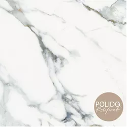 Piso 66x66 Formigres Calacata Blue Polido Extra - FLUZÃO CONSTRUÇÃO