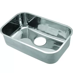 CUBA SIMPLES INVICTA 2 56X34X15 3,5 EMBUTIR ALTO B... - FLUZÃO CONSTRUÇÃO