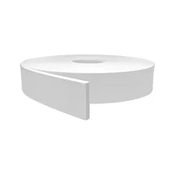 RodapÉ Rp43 10x1cm Rolo Branco - FLUZÃO CONSTRUÇÃO