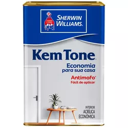 Tinta Kemtone AcrÍlica Fosco 18l - FLUZÃO CONSTRUÇÃO