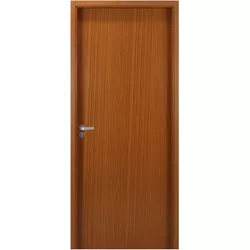 KIT PORTA PRONTA REGULÁVEL MGM 215X84CM MOGNO ESQU... - FLUZÃO CONSTRUÇÃO