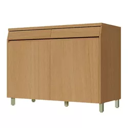 BALCÃO 2 PORTAS 2 GAVETAS NESHER SIMONE MENDES 120... - FLUZÃO CONSTRUÇÃO