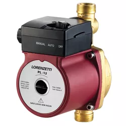 PRESSURIZADOR DE ÁGUA PL-12 (12MCA) 127V LORENZETT... - FLUZÃO CONSTRUÇÃO