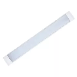 LUMINARIA DE LED BRANCA SLIM 36W 6,5K BIVOLT - FLUZÃO CONSTRUÇÃO