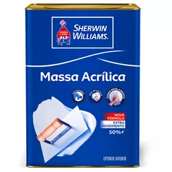 MASSA ACRÍLICA METALATEX 18 LITROS SHERWIN WILLIAN... - FLUZÃO CONSTRUÇÃO