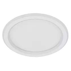 PLAFON LED SLIM REDONDO BRANCO 30CM - 3000K/4000K/... - FLUZÃO CONSTRUÇÃO